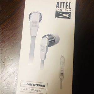 ALTEC LANSING IN-EAR STEREO EARPHONES